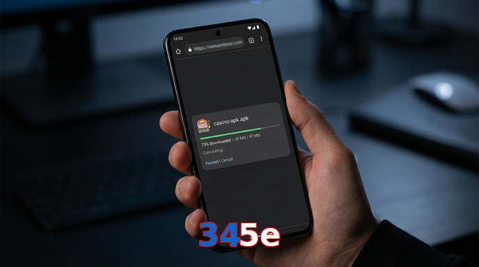 Main screen of 345E apk page for PK players